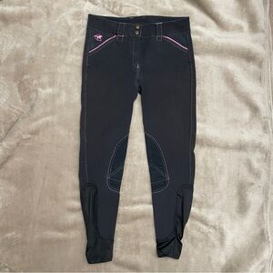 SOLD Piper smartpack Women's Black Riding breeches